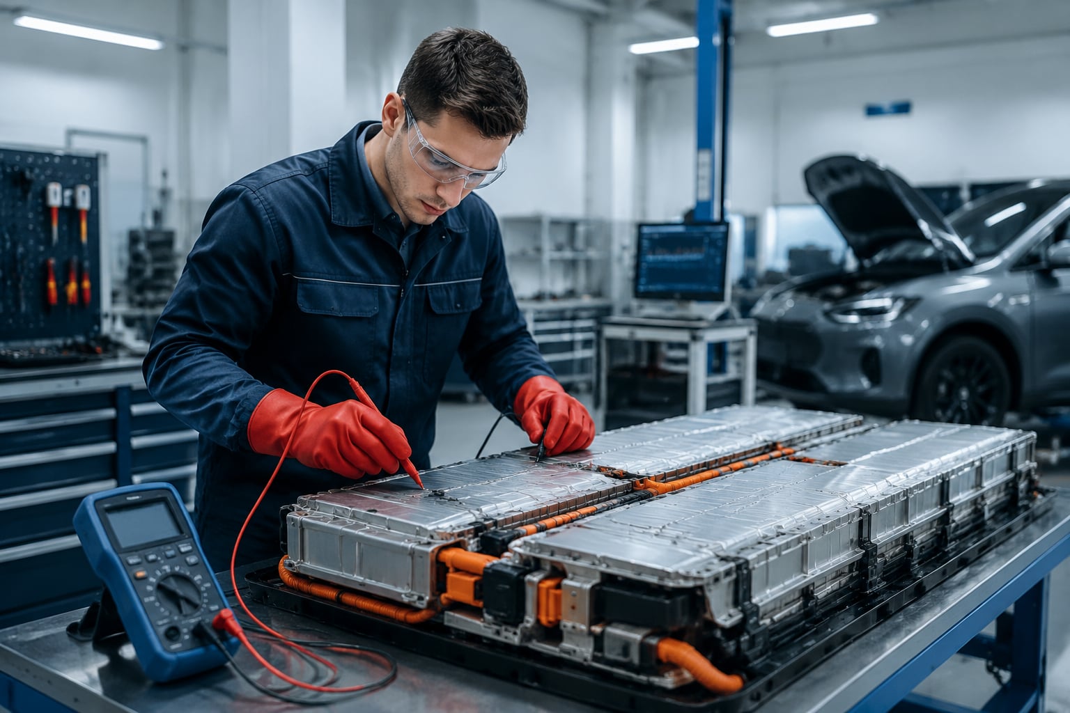 Battery Training Systems: Designing Safe Practical Learning