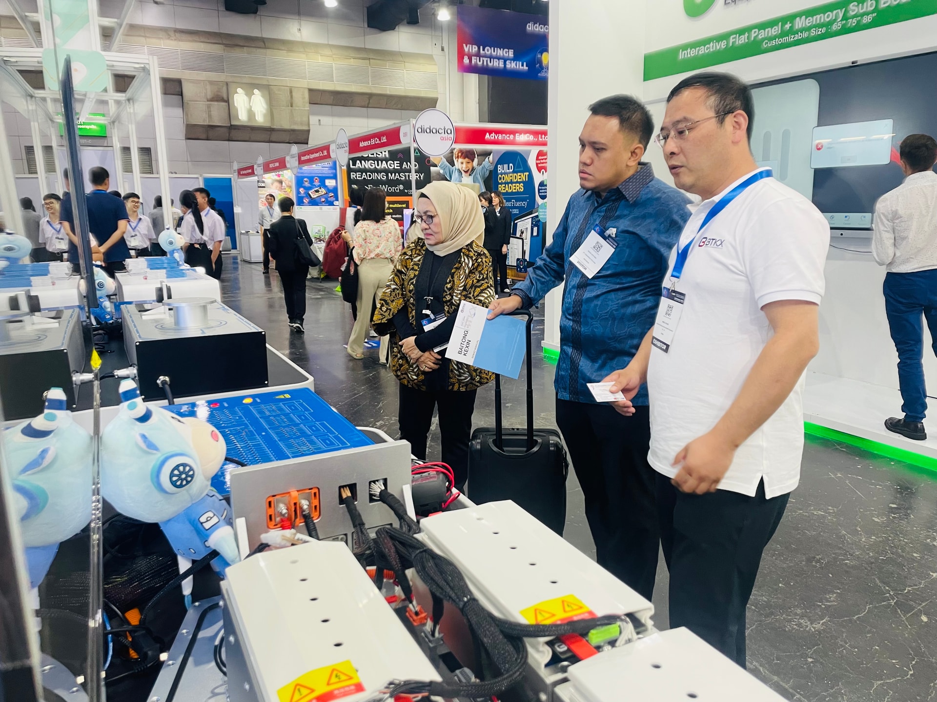Controlled technical operation demonstrated on BTKX test equipment