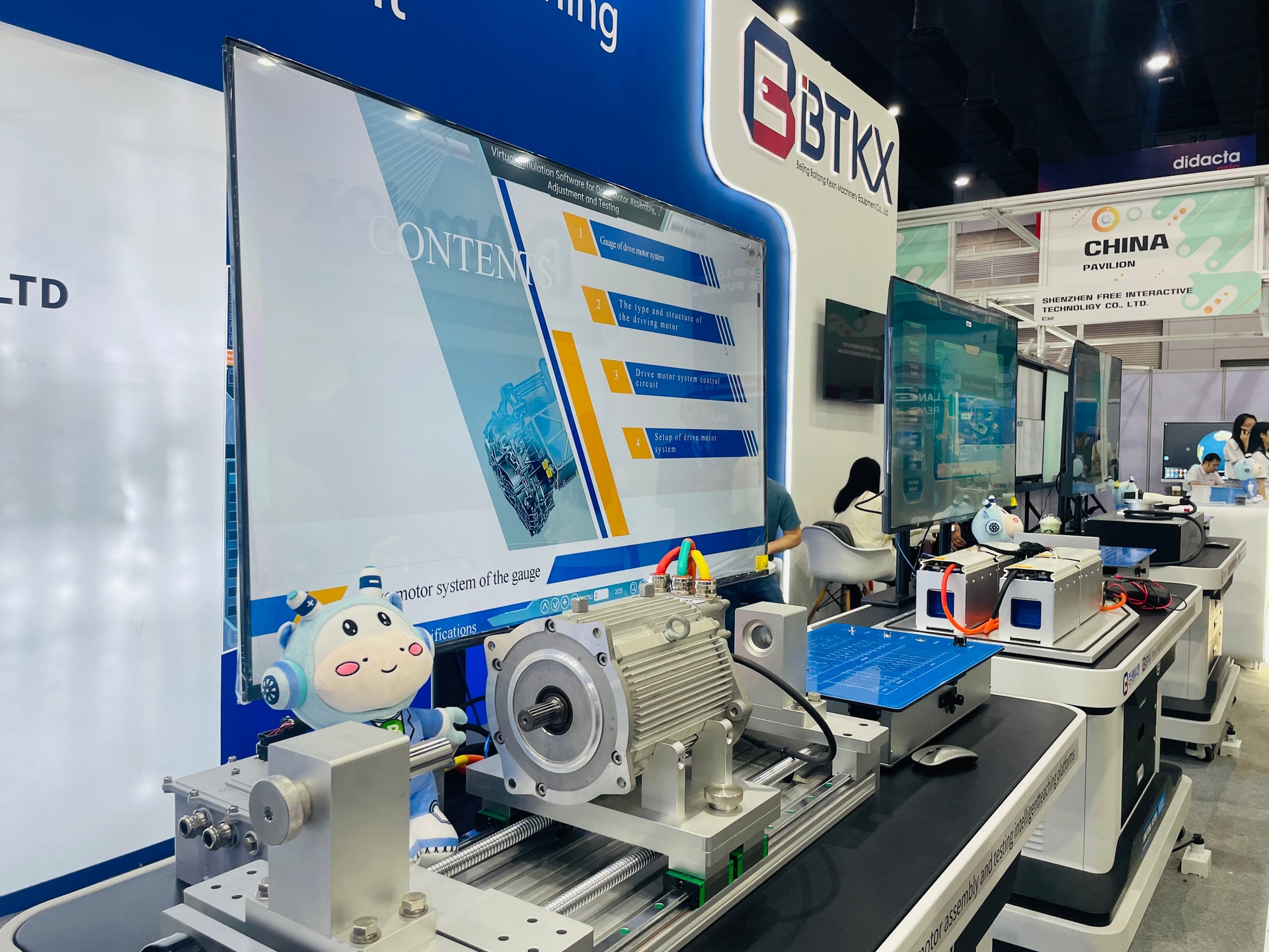 Technical exchange around BTKX measurement and teaching systems